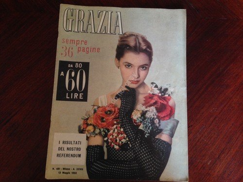 GRAZIA Rivista Magazine 13 Maggio 1950 N. 481 | Immagine principale