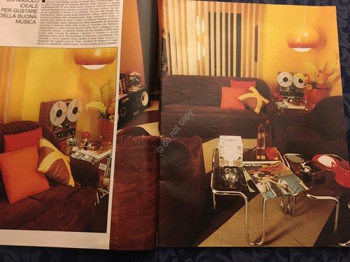 Grazia Rivista Magazine 17 Settembre 1972 n.1647 supplemento arredamento soggior | Immagine Gallery 2