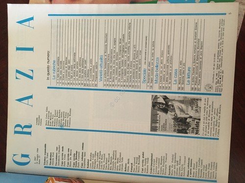 Grazia Rivista Magazine 18 Maggio 1980 n. 2047 Carrera Callas …
