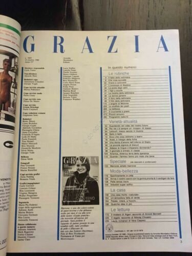 Grazia Rivista Magazine 19 Ottobre 1980 N. 2069 Zoya Fyodorova …