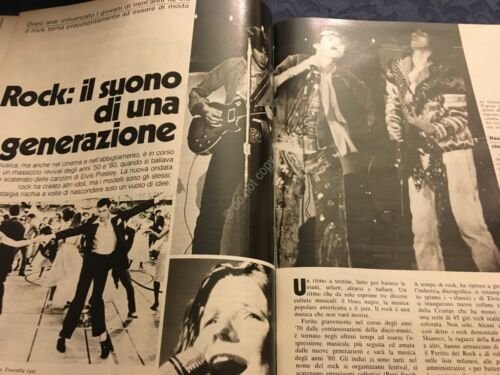 Grazia Rivista Magazine 20 Aprile 1980 N. 2043 Rock Elvis …