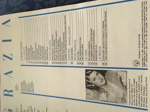 GRAZIA Rivista Magazine 21 Marzo 1982 N.2143 K Hepburn | Immagine Gallery 2