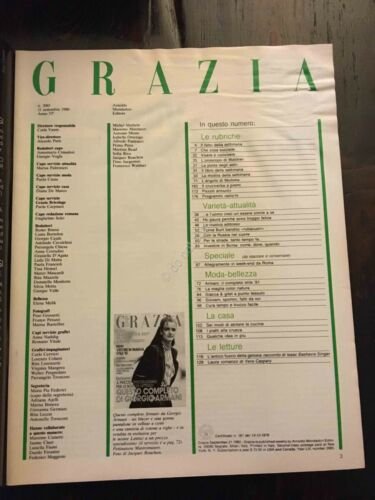 Grazia Rivista Magazine 21 Settembre 1980 N. 2065 Burt Reynolds