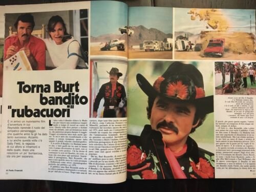 Grazia Rivista Magazine 21 Settembre 1980 N. 2065 Burt Reynolds