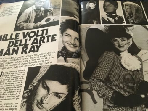 GRAZIA Rivista Magazine 25 Aprile 1982 N.2148 Man Ray