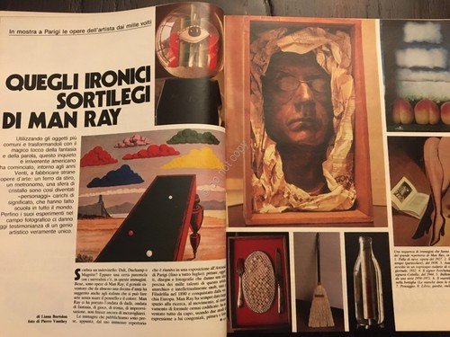 Grazia Rivista Magazine 27 Luglio 1980 N. 2057 Man Ray