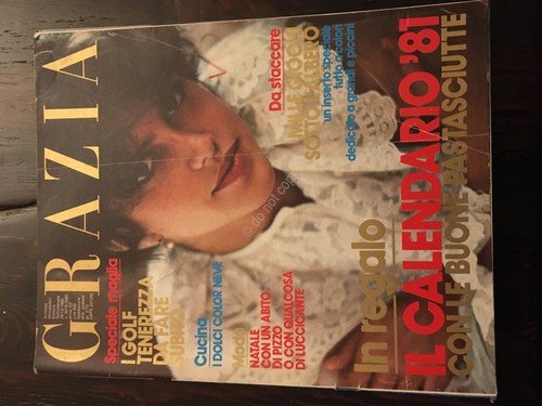 Grazia Rivista Magazine 28 Dicembre 1980 N. 2079/80 Clio | Immagine principale