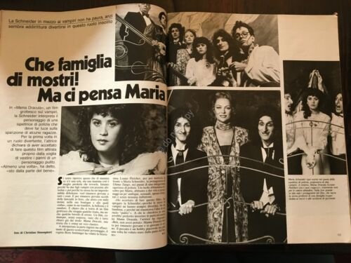 Grazia Rivista Magazine 29 Giugno 1980 N. 2053 Maria Schneider