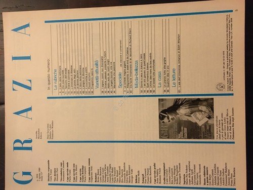Grazia Rivista Magazine 3 Agosto 1980 N. 2058 Sinatra | Immagine Gallery 2