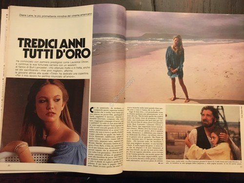 Grazia Rivista Magazine 31 Agosto 1980 N. 2062 Diane Lane | Immagine Gallery 3