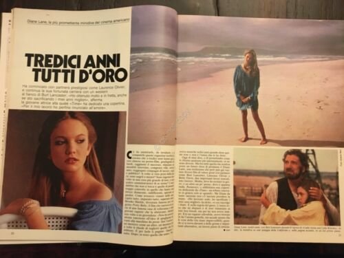 Grazia Rivista Magazine 31 Agosto 1980 N. 2062 Diane Lane