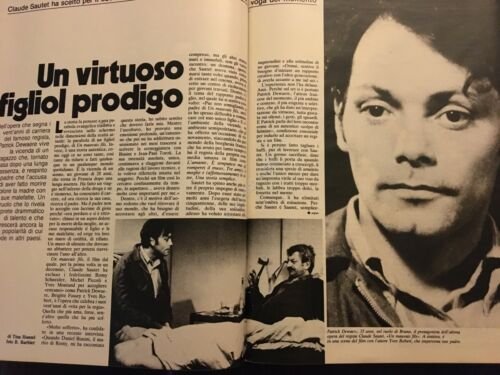 Grazia Rivista Magazine 7 Dicembre 1980 N. 2076 Claude Sautet