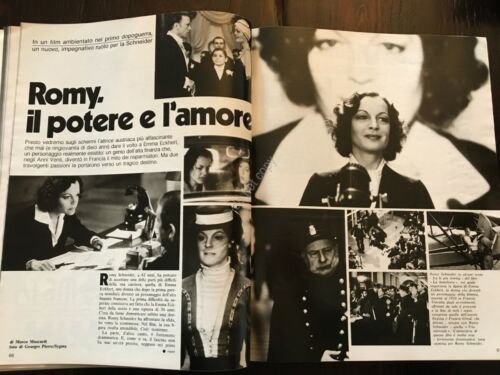 Grazia Rivista Magazine 8 Giugno 1980 N. 2050 Romy Schneider