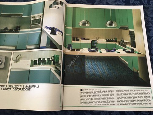 Grazia Rivista Magazine Supplemento Le cucine 11 Ottobre 1970 n.1547 | Immagine Gallery 2