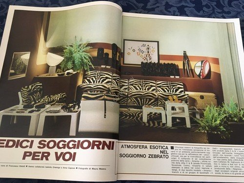 Grazia Rivista Magazine Supplemento Soggiorno 27 Settembre 1970 n.1545 | Immagine Gallery 2