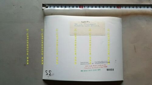 Greeves Challenger 360 MX4 1968 foto stampa originale moto no …