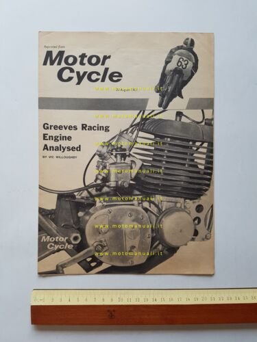 Greeves motore 250 Silverstone Mark 2 ristampa articolo Motor Cycle …