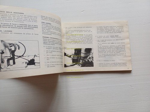 Grillino 127 motocoltivatore 1984 manuale uso catalogo ricambi originale