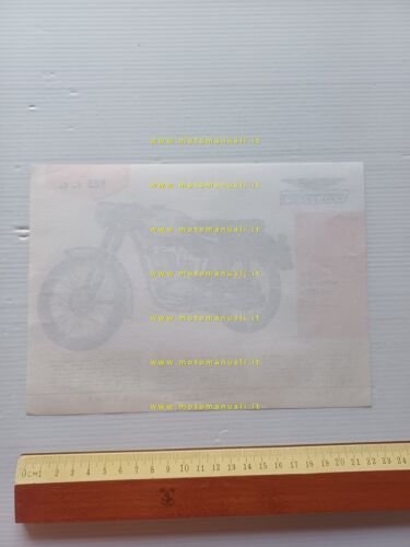 Guazzoni 125 anni 50 depliant moto italiano originale