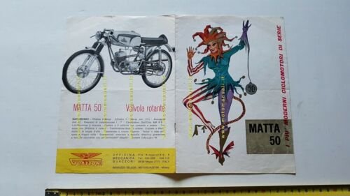 Guazzoni catalogo modelli salone Milano 1967 depliant moto originale brochure