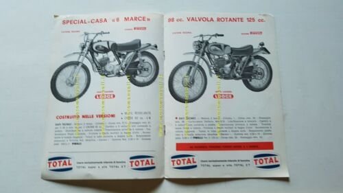 Guazzoni catalogo produzione modelli 1969-70 depliant moto originale brochure
