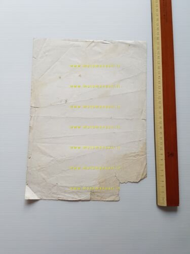 Guazzoni GS 125 1973 depliant originale italiano