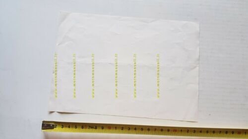 Guazzoni GS 125 Regolarità 1973 depliant originale moto brochure