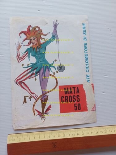 Guazzoni Matacross 50 1966 depliant originale italiano