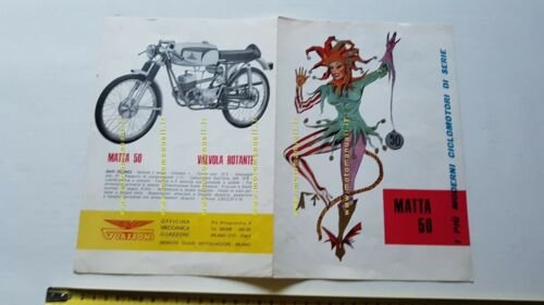Guazzoni Matta 50 - Matacross 50 1966-67 depliant moto originale …