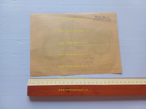 Guazzoni Meneghina 175 - 150 anni 50 depliant moto italiano …