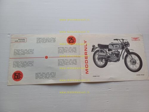 Guazzoni Modernly 150 - 125 1970 depliant originale italiano