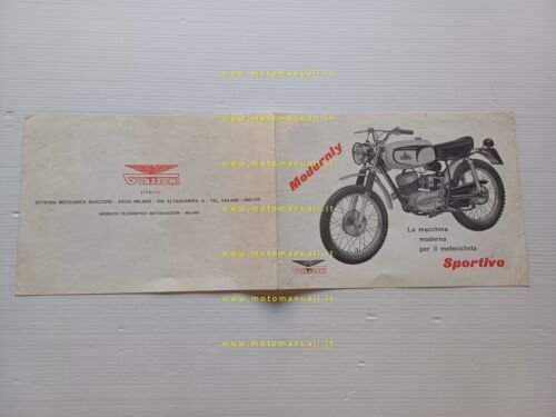 Guazzoni Modernly 150 - 125 1970 depliant originale italiano