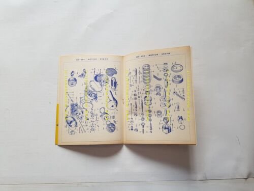 Guazzoni motore 200 Export catalogo ricambi listino ORIGINALE parts catalog