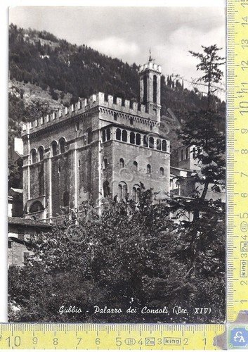 Gubbio - Palazzo dei Consoli - 1964
