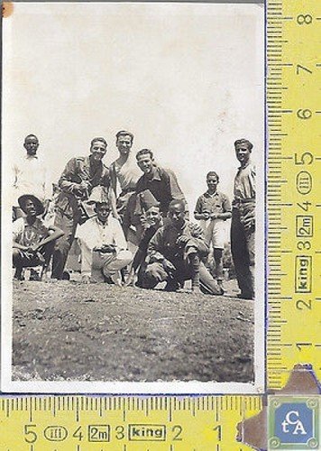 Guerra Etiopia (1935/36) - Militari Italiani e Ascari - Originale … | Immagine principale