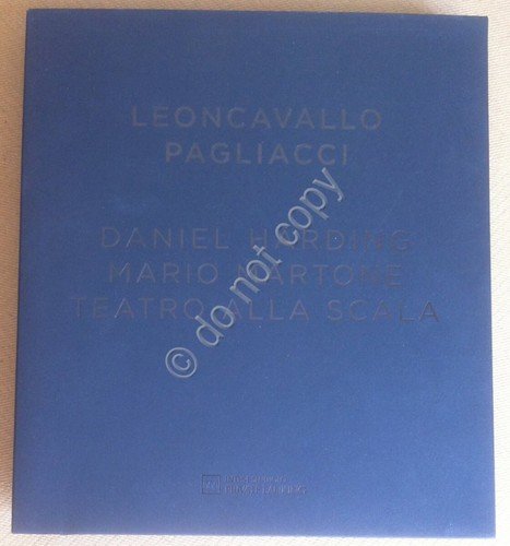 Harding - Leoncavallo - I Pagliacci - Teatro alla Scala …