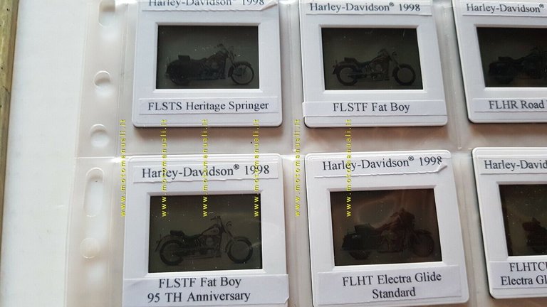 Harley-Davidson cartella stampa 1998 originale genuine press kit