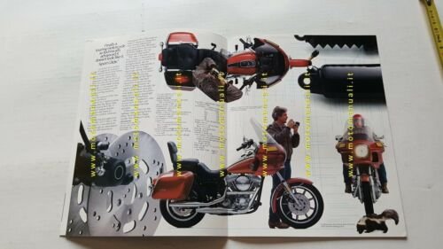 Harley-Davidson catalogo modelli Touring 1984 depliant USA originale brochure