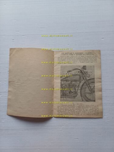 Harley-Davidson modelli 1926 manuale uso manutenzione ITALIANO originale