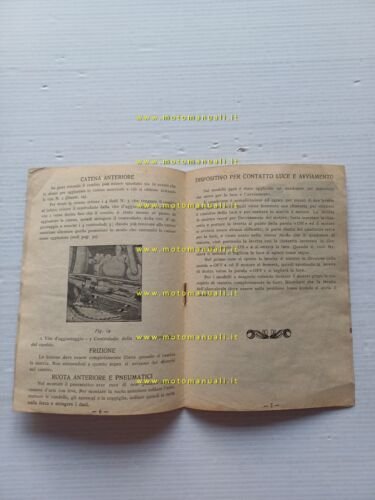 Harley-Davidson modelli 1926 manuale uso manutenzione ITALIANO originale