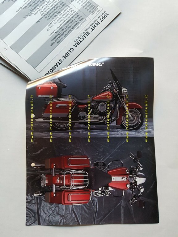 Harley-Davidson modelli 1997 9 depliant originali USA