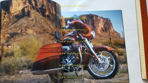 Harley-Davidson modelli Custom Vehicle Operation 2012 depliant USA originale