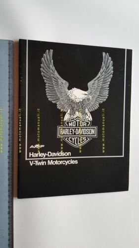 Harley-Davidson produzione gamma modelli 1978 depliant INGLESE moto
