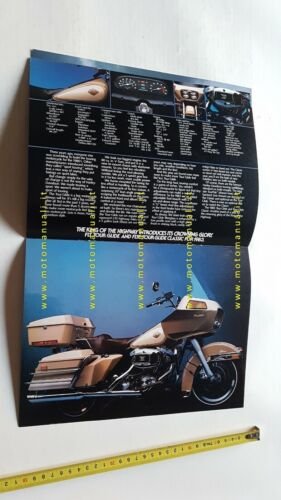 Harley-Davidson Produzione modelli 1982-83 Touring depliant USA originale