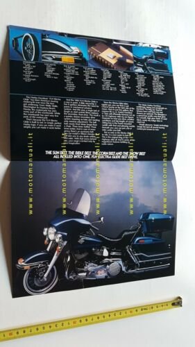Harley-Davidson Produzione modelli 1982-83 Touring depliant USA originale