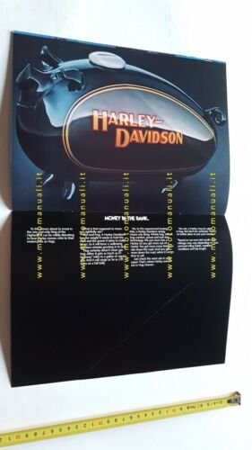 Harley-Davidson Produzione modelli 1982-83 Touring depliant USA originale