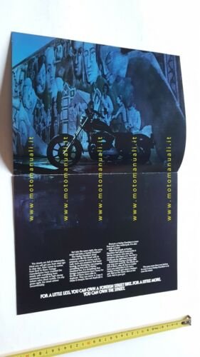 Harley-Davidson Produzione modelli 1982 Street depliant USA originale brochure