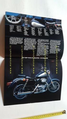 Harley-Davidson Produzione modelli 1982 Street depliant USA originale brochure
