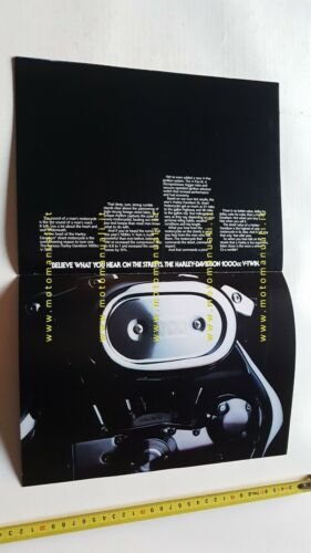 Harley-Davidson Produzione modelli 1982 Street depliant USA originale brochure