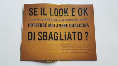 Harley-Davidson produzione modelli 2006 depliant originale italiano